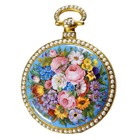 Swiss silver duplex watch for the Chinese market Circa 1860