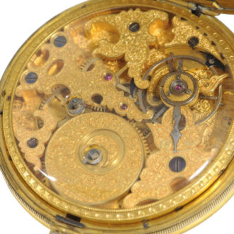 Swiss silver duplex watch for the Chinese market Circa 1860