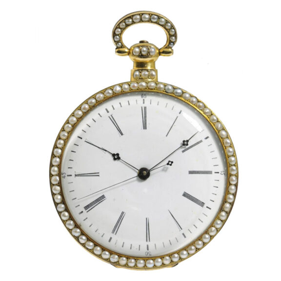 Swiss silver duplex watch for the Chinese market Circa 1860 Swiss silver duplex watch for the Chinese market Circa 1860
