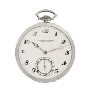 Very fine and elegant keyless Swiss dress pocket watch Circa 1920