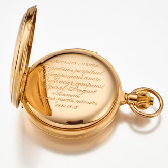 Audemars complicated watch, perpetual calender Circa 1890