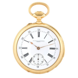 Swiss quarter repeating pocket watch with 24 hour dial Circa 1900