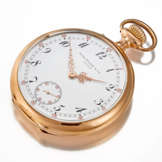 A Swiss fine gold Patek Philippe pocket watch Circa 1900