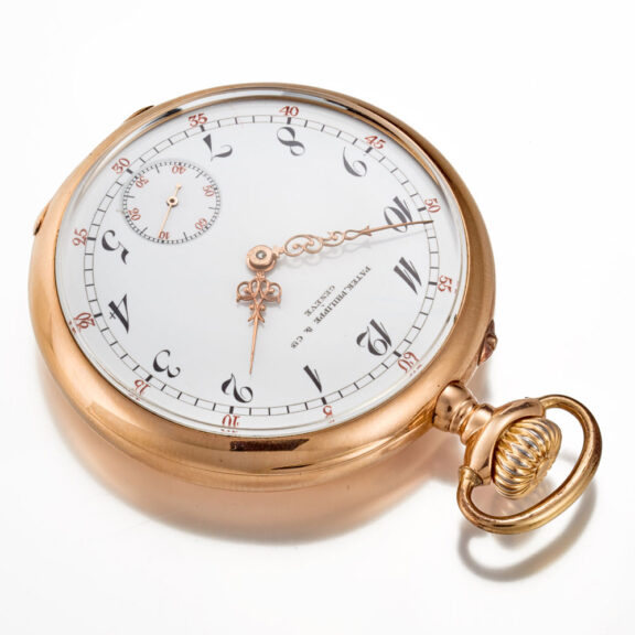 A Swiss fine gold Patek Philippe pocket watch Circa 1900 A Swiss fine gold Patek Philippe pocket watch Circa 1900