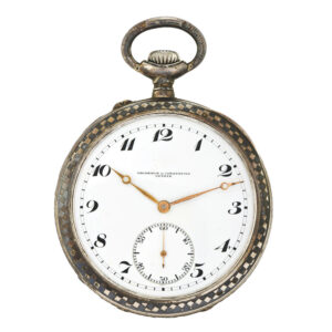 Swiss keyless pocket watch Circa 1920