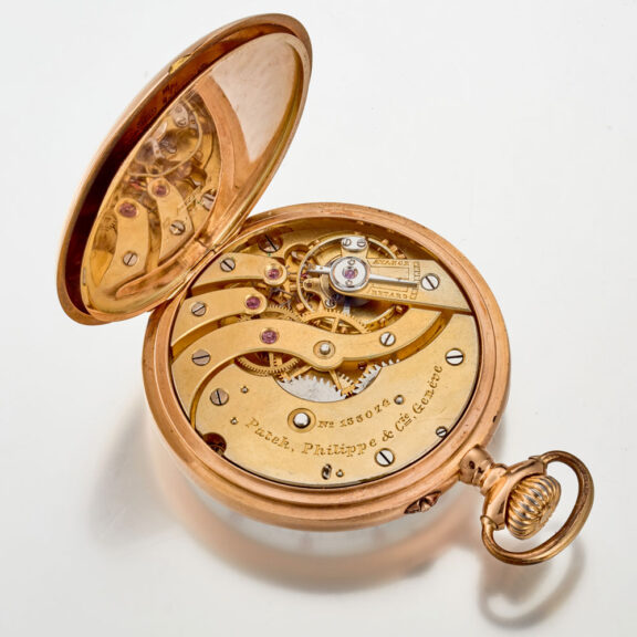 A Swiss fine gold Patek Philippe pocket watch Circa 1900 A Swiss fine gold Patek Philippe pocket watch Circa 1900