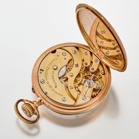 A Swiss fine gold Patek Philippe pocket watch Circa 1900 A Swiss fine gold Patek Philippe pocket watch Circa 1900