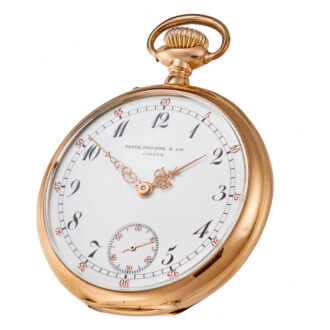 A Swiss fine gold Patek Philippe pocket watch Circa 1900