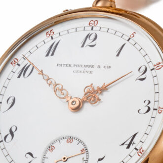 A Swiss fine gold Patek Philippe pocket watch Circa 1900