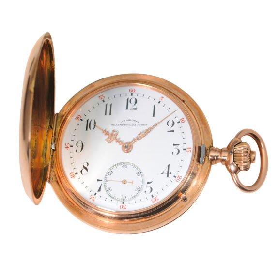 German 14k gold Glashütte pocket watch Circa 1903