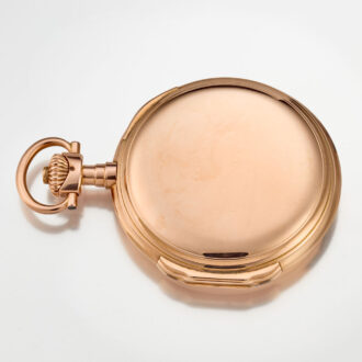 Gold A.Lange und Söhne hunting case pocket watch circa 1915
