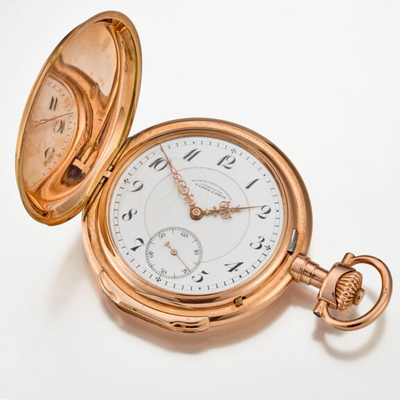 Gold A.Lange und Söhne hunting case pocket watch circa 1915 Gold A.Lange und Söhne hunting case pocket watch circa 1915