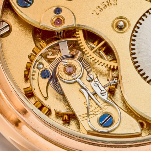 Gold A.Lange und Söhne hunting case pocket watch circa 1915 Gold A.Lange und Söhne hunting case pocket watch circa 1915