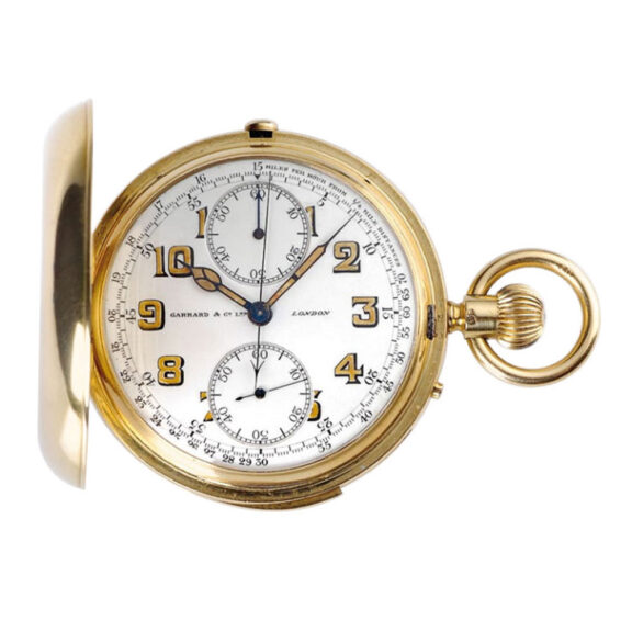 English repeating watch of historical interest with chronograph Circa 1924