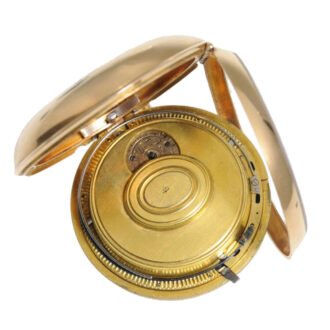 French gold quarter repeater with two jacquemarts Circa 1805