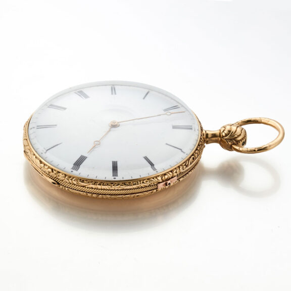A fine gold French quarter repeating cylinder Circa 1840 A fine gold French quarter repeating cylinder Circa 1840