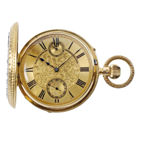 English gold enamel watch for the Indian market Circa 1875
