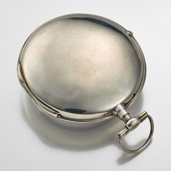 A French pocket watch with decentralized time Circa 1780 A French pocket watch with decentralized time Circa 1780