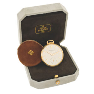 Swiss gold dress watch with fitted presentation box Circa 1968