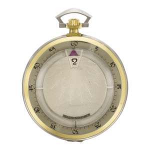 French Art Deco jumping hour chronoscope watch Circa 1930