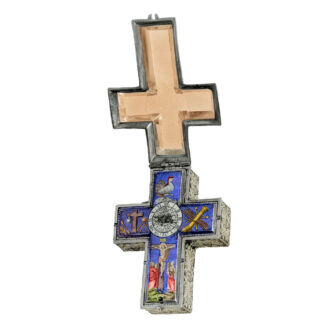 Swiss verge pendant watch in the shape of a crucifix Circa 1650