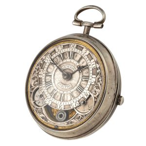 An early English verge watch with mock pendulum Circa 1720