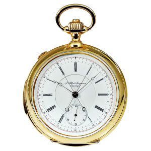 Danish minute repeating watch with split seconds Circa 1878