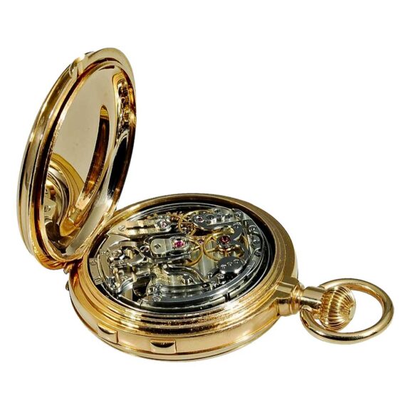 Swiss minute repeating watch with split seconds Circa 1910 Swiss minute repeating watch with split seconds Circa 1910