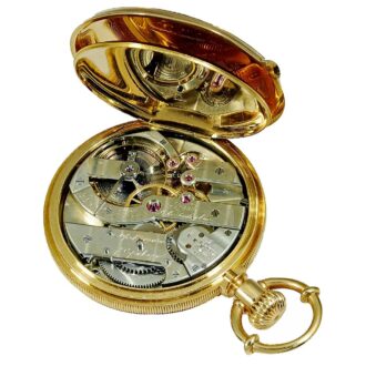Swiss fine gold lever chronometer watch Circa 1873