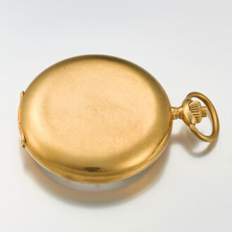 A 18 carat gold Swiss doktors watch with register Circa 1915