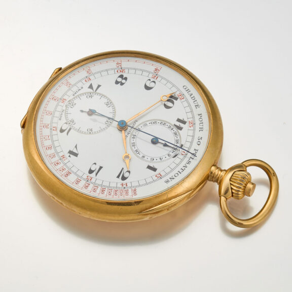 A 18 carat gold Swiss doktors watch with register Circa 1915 A 18 carat gold Swiss doktors watch with register Circa 1915