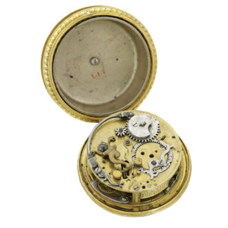 A very early tambour verge watch with alarm Circa 1580