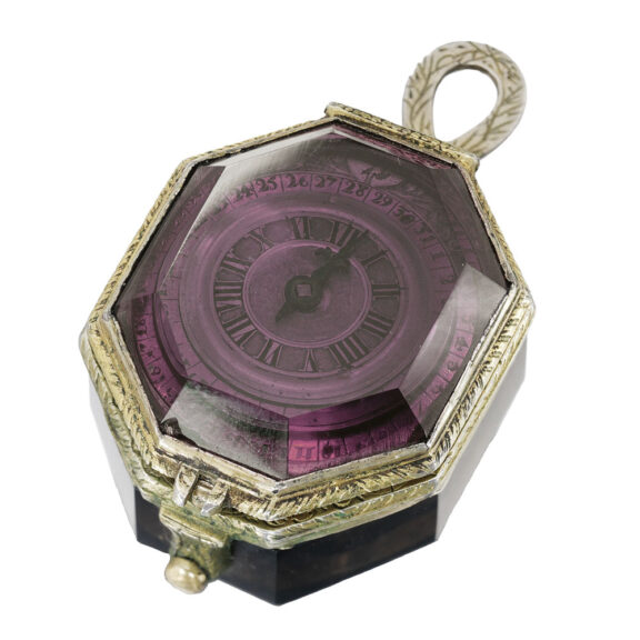 Small English octagonal pre-hairspring verge Circa 1640 Small English octagonal pre-hairspring verge Circa 1640