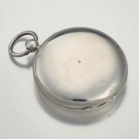 An English silver stopable seconds lever watch Circa 1850 An English silver stopable seconds lever watch Circa 1850