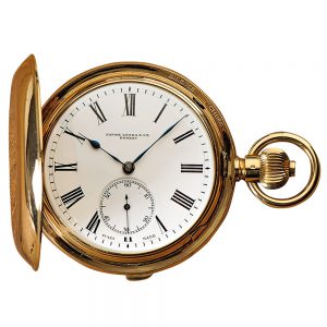 Swiss repeating Grande Sonnerie pocket watch Circa 1880