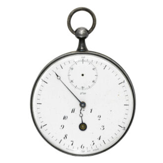 French rare pocket chronometer with regulator Circa 1809 