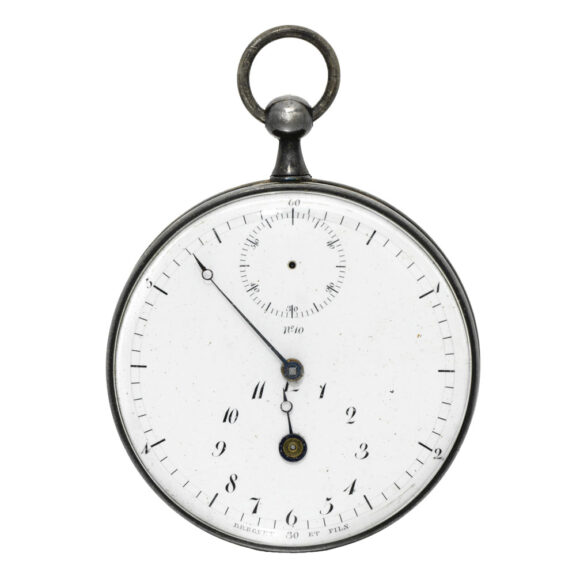 French rare pocket chronometer with regulator Circa 1809 