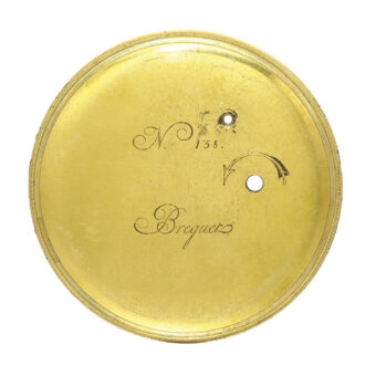French rare pocket chronometer with regulator Circa 1809 