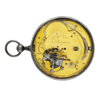 French rare pocket chronometer with regulator Circa 1809 