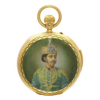 English gold and enamel minute repeating watch Circa 1890