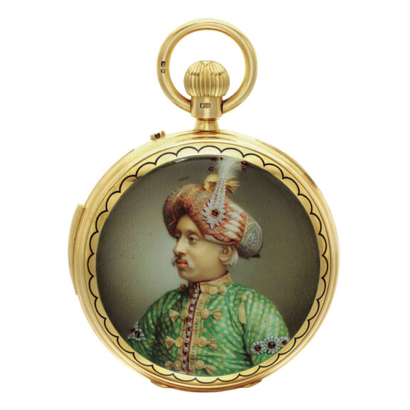 English gold and enamel minute repeating watch Circa 1890