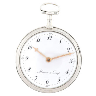 Very fine and extremely rare large perpétuelle Swiss watch Circa 1795