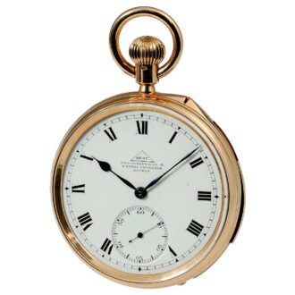 English 18 carat gold minute repeating lever watch Circa 1861