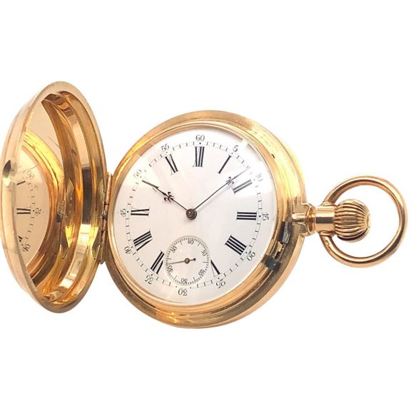 Swiss 14K rose gold lever for the Russian market Circa 1900 Swiss 14K rose gold lever for the Russian market Circa 1900