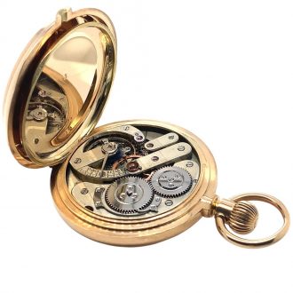 Swiss 14K rose gold lever for the Russian market Circa 1900