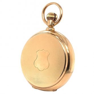 Swiss 14K rose gold lever for the Russian market Circa 1900