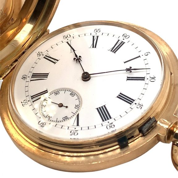 Swiss 14K rose gold lever for the Russian market Circa 1900 Swiss 14K rose gold lever for the Russian market Circa 1900