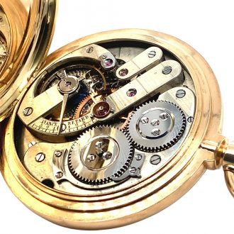 Swiss 14K rose gold lever for the Russian market Circa 1900