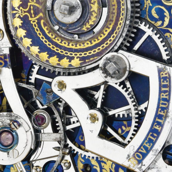 Swiss 18K gold and enamel centre seconds watch Circa 1835 Swiss 18K gold and enamel centre seconds watch Circa 1835