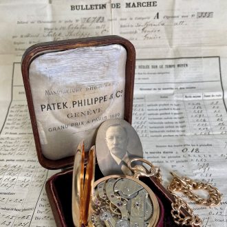 Fine Swiss rose gold full hunter pocket watch Circa 1888 Fine Swiss rose gold full hunter pocket watch Circa 1888